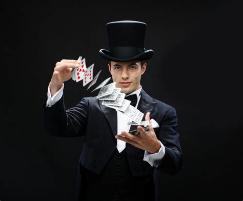 Expert close up magicians